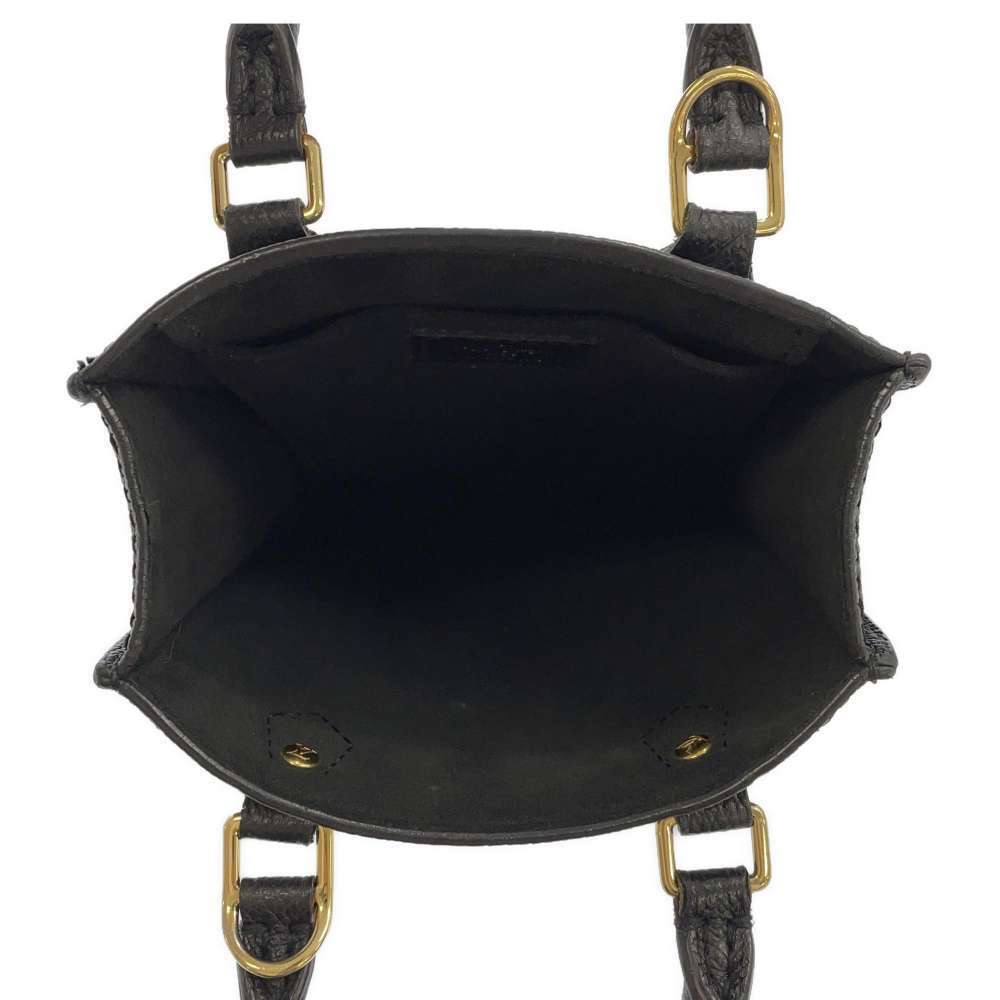 Louis Vuitton handbag Monogram Empreinte Sac Plat shoulder bag black - Picture 7 of 12
